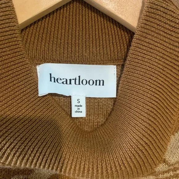 Revolve Paloma midi dress, brown & tan swirl - Picture 6 of 11